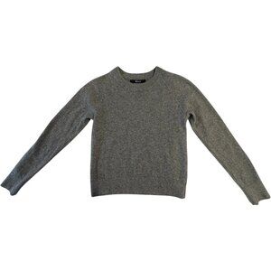 Quince Gray Crew Neck Sweater